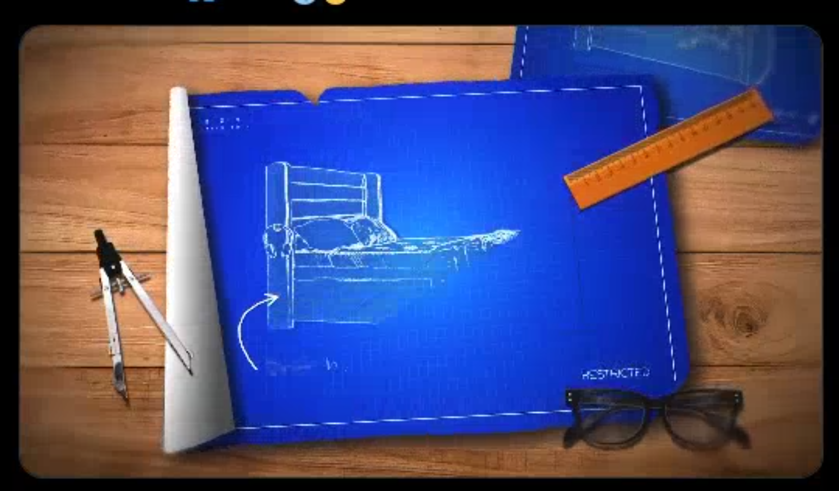 blue print animation